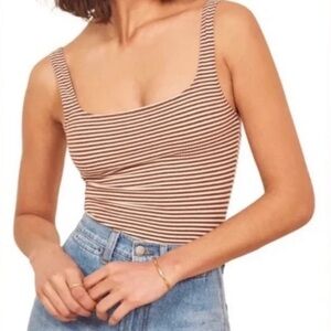 Reformation Gemma Bodysuit size small